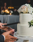Petite Lines Buttercream Cake