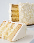 White Chocolate Coconut Cake