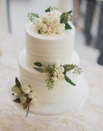 Petite Lines Buttercream Cake