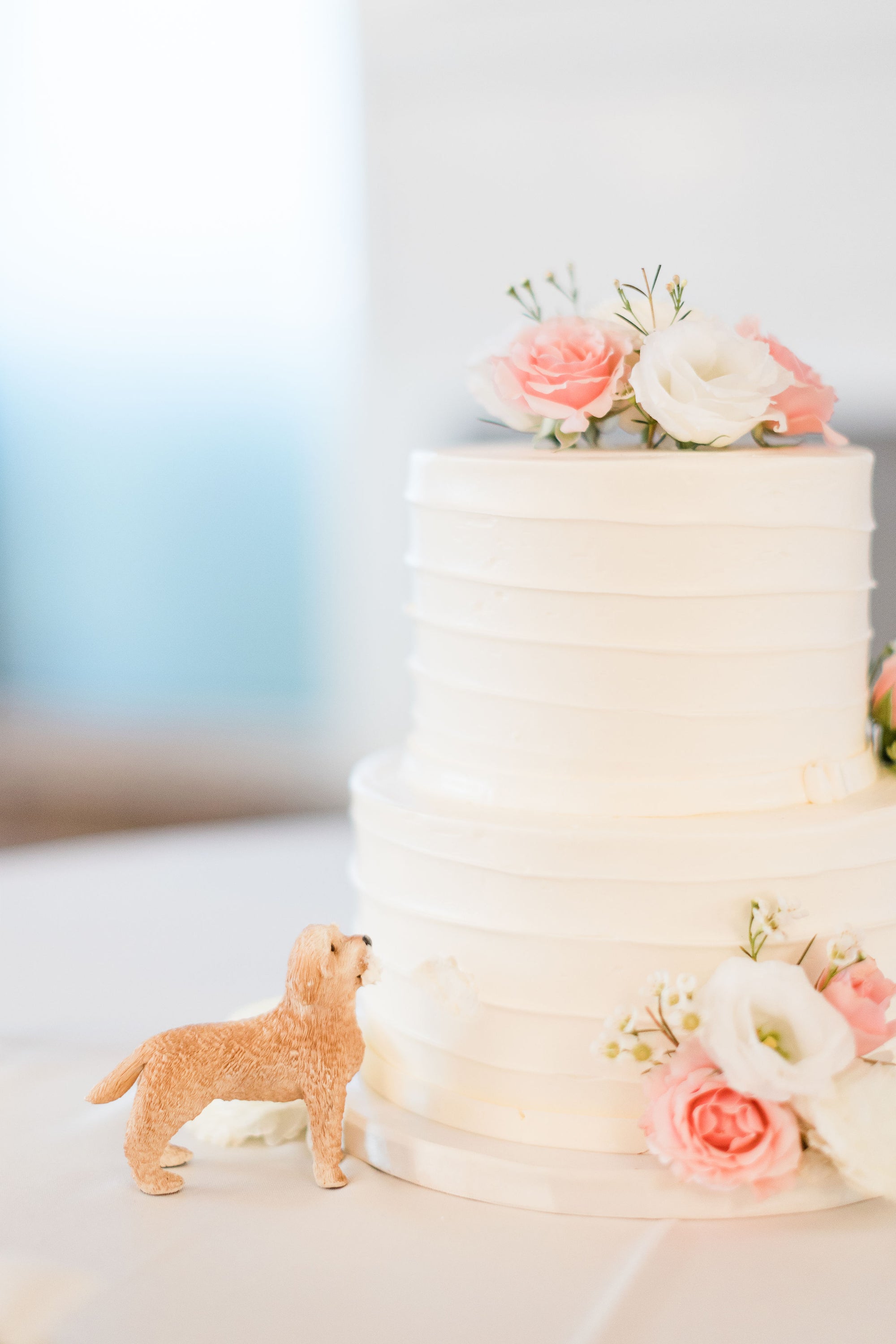 Petite Lines Buttercream Cake