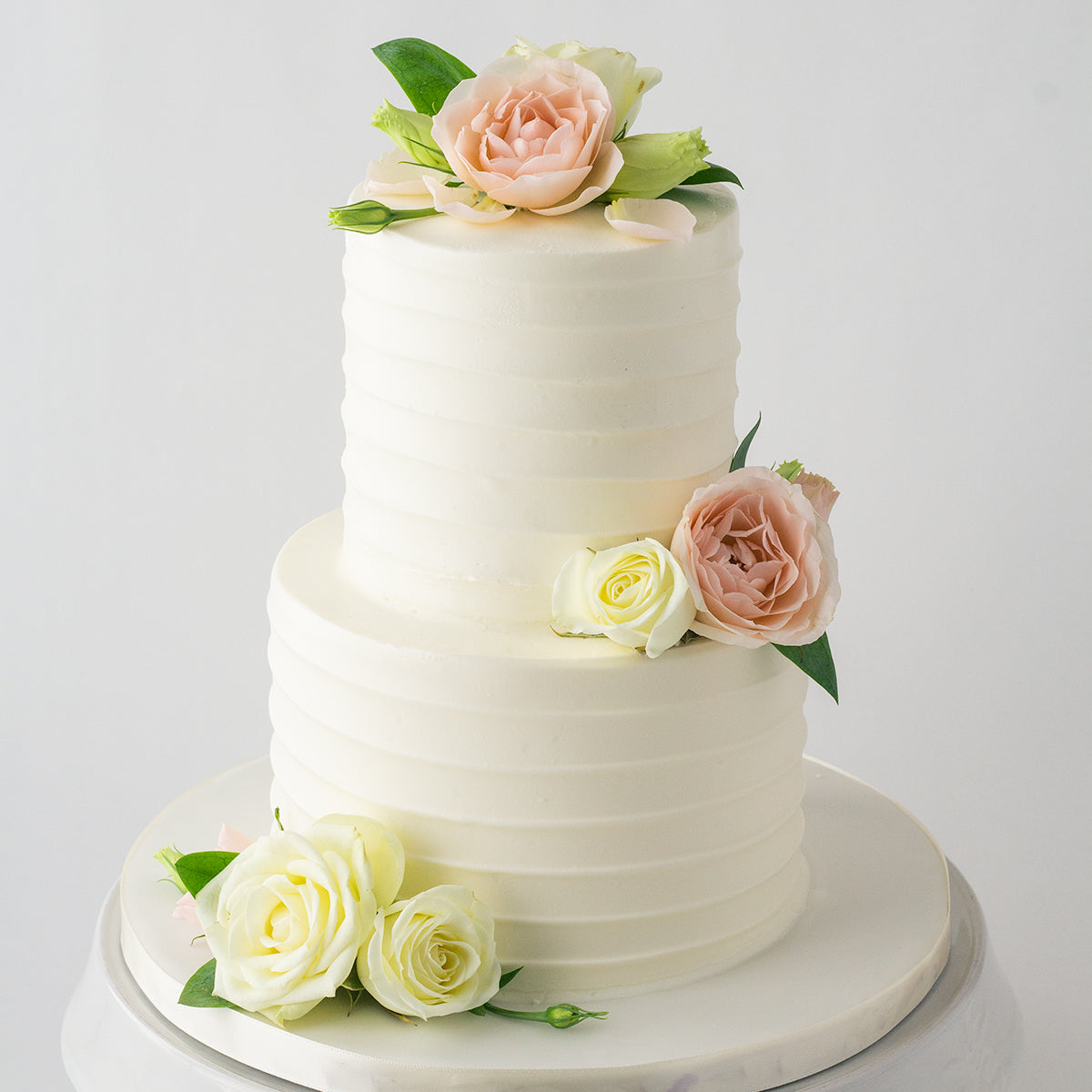 Petite Lines Buttercream Cake