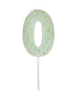 Large Colorful Number Candle