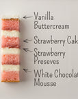 Strawberry White Chocolate Cake